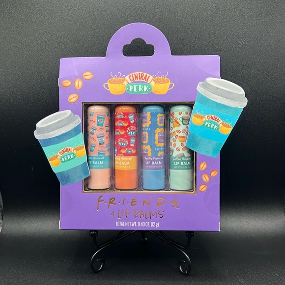 Taste Beauty Other - Friends Central Perk 4 Piece Lip Balm Gift Set